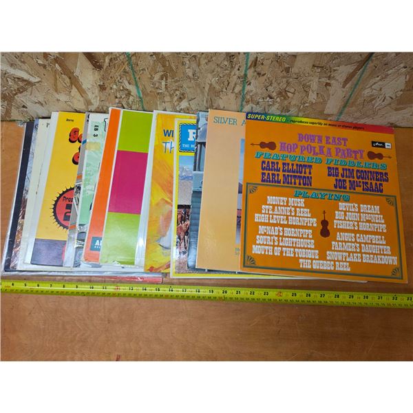 Lot of vinyl records