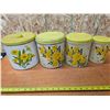 Image 1 : Set of 4 tins