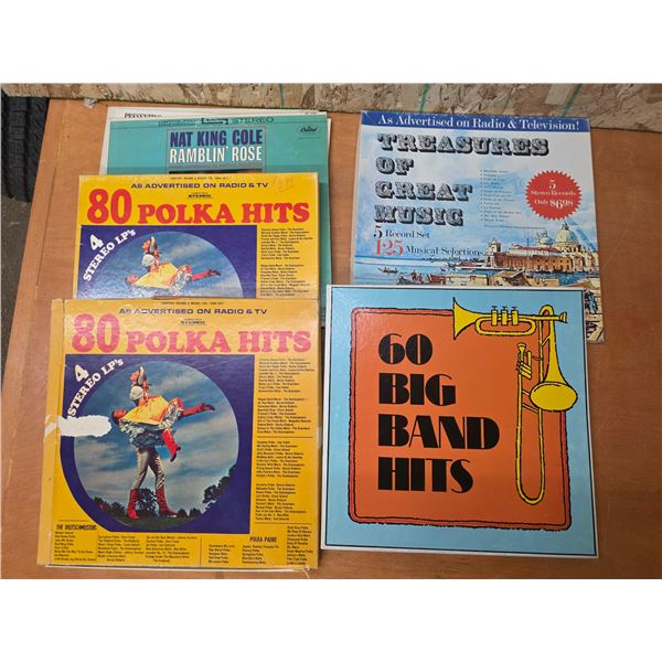 Lot of vinyl records