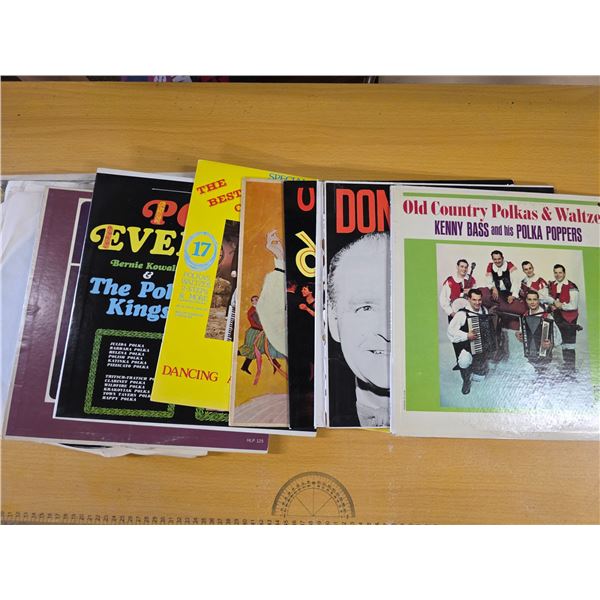Lot of vinyl records