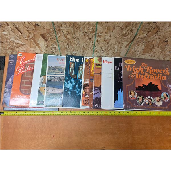 Lot of vinyl records