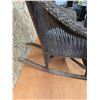 Image 2 : Small wicker rocking chair