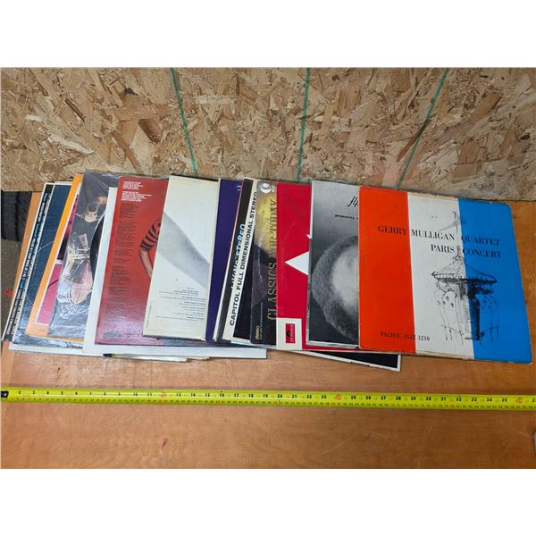 Lot of vinyl records