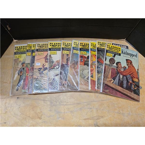 Lot of classic illustrated comics