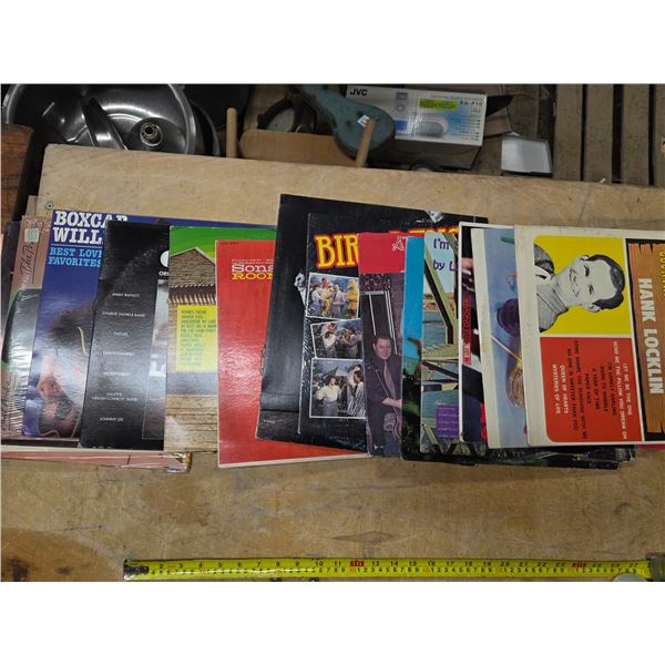 Lot of vinyl records