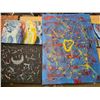 Image 1 : 3 paintings- sizes vary from 12" to 48"