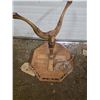 Image 1 : wooden table with 1 broken leg- 28"H