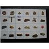Image 1 : LOT OF 24 DIFFERENT TRAIN and RAILROAD RELATED PINS