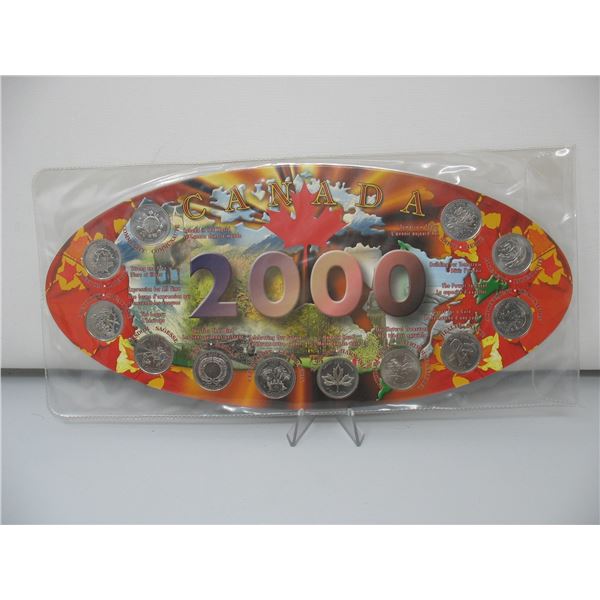 2000 CANADA QUARTER SET