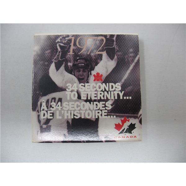 1997 BRILLIANT UNCIRCULATED SILVER DOLLAR - 1972 CANADA/RUSSIA HOCKEY SERIES