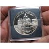 Image 2 : 1998 BRILLIANT UNCIRCULATED SILVER DOLLAR - ROYAL CANADIAN MOUNTE POLICE 125 YEARS