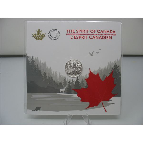 2017 ROYAL CANADIAN MINT SILVER $3.00 COIN - THE SPIRIT of CANADA