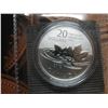 Image 2 : 2012 ROYAL CANADIAN MINT SILVER $20 COIN with Folder - Farewell to the Penny