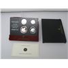 Image 2 : 2005 ROYAL CANADIAN MINT SILVER SERIES SET - LYNX - 4 COINS 1oz,  1/2 oz, 1/4 oz and 1/10oz