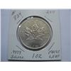 Image 1 : 2011 ROYAL CANADIAN MINT .9999 PURE SILVER - 1 OUNCE  SILVER MAPLE LEAF