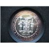 Image 3 : 1972 JAMAICA 10th ANNIVERSARY STERLING SILVER $10 PROOF COIN - 1.4631 OZ. Actual Silver Weight