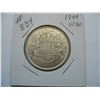 Image 1 : 1944 CANADIAN SILVER 50 CENT COIN