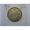 Image 1 : 1950 CANADIAN SILVER 50 CENT COIN