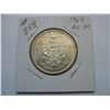 Image 1 : 1964 CANADIAN SILVER 50 CENT COIN