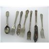 Image 1 : VINTAGE LOT OF SILVERWARE - LITTLE JACK HORNER - LITTLE RED RIDING HOOD & MISC.