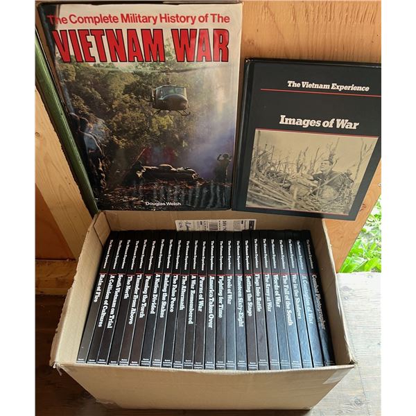 881- Vietnam Experience War Book Series of 25 hardcover with a bonus book!