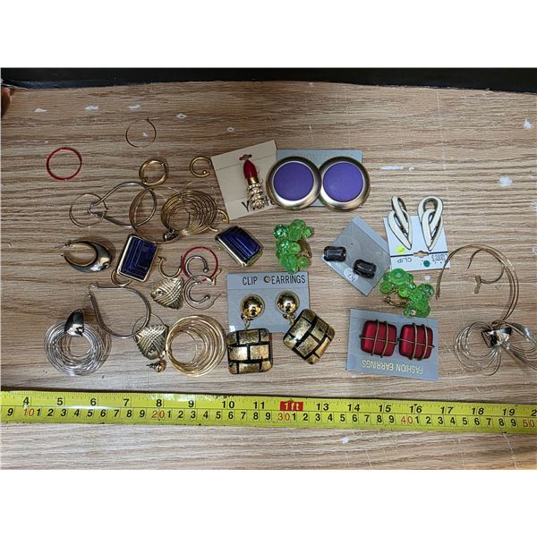 lot of misc earings