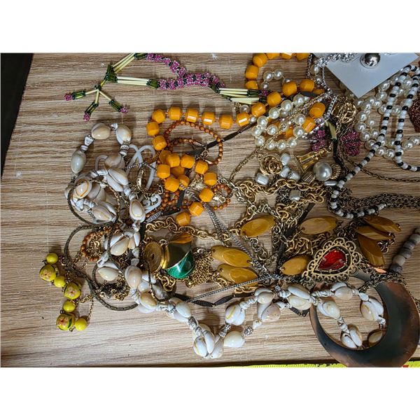 lot of misc earings and necklaces