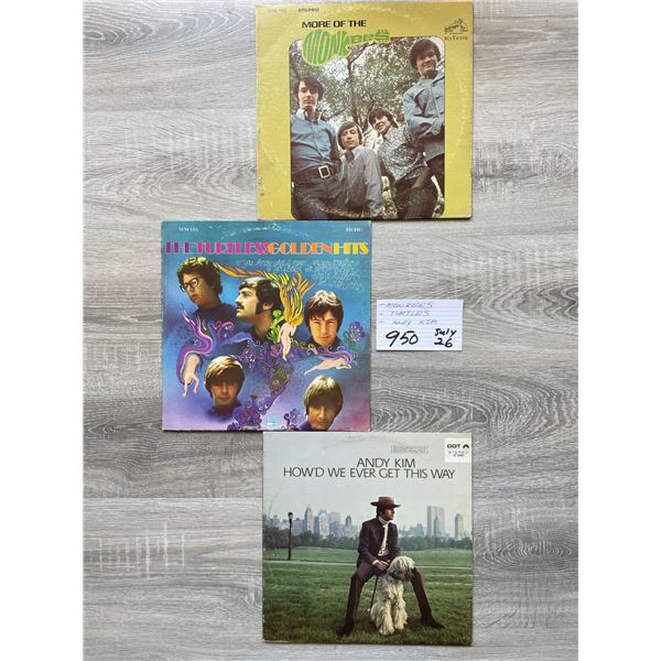 Albums –  Monkees – Turtles – Andy Kim