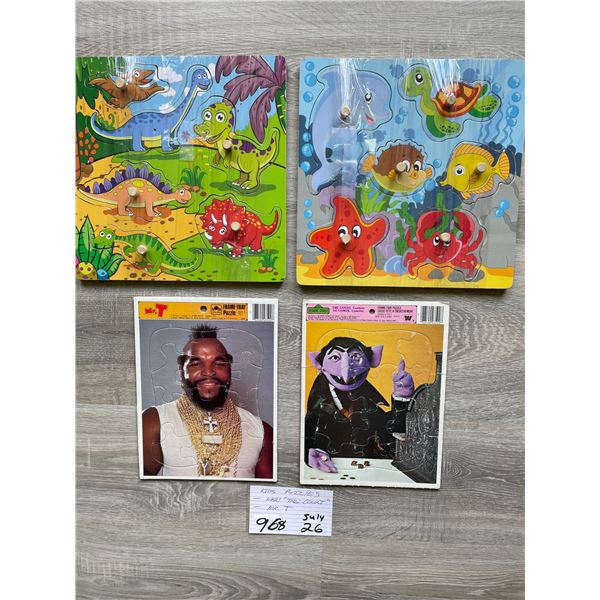 Kids’ puzzles - 1981 “The Count”, Mr. T