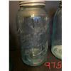 Image 2 : 3 Gem blue jars - 9” tall