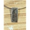 Image 2 : 9.25 Silver Necklace (Chain w/ Happiness Pendent)