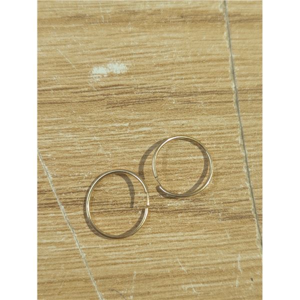 14KT Earrings (Marked)