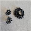 Image 2 : Sherman Brooch/Clip On Earrings Signed