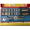 Image 2 : Vintage 20pcs metric socket set