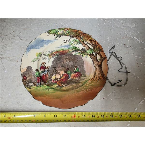 Royal dalton the gipsies plate with hanger