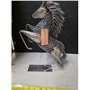 Image 1 : Metal horse statue- 14"H