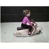Image 2 : scooter girl wind up toy- with original box- near mint