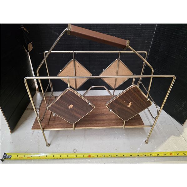 Magazine rack - 16"H