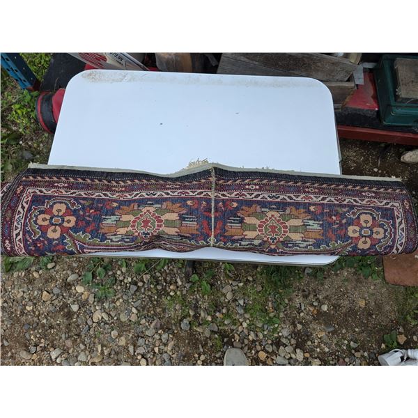 Multi colored rug