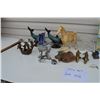 Image 2 : Dolphin ornaments - includes brass and crystal items