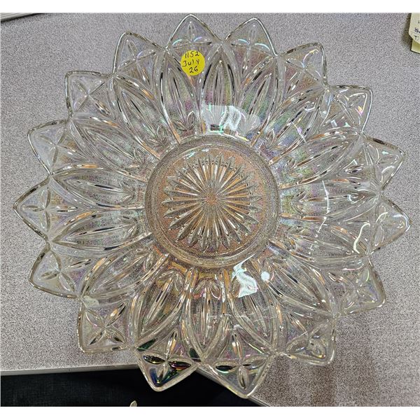 Rainbow Glass Bowl