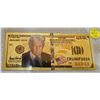 Image 1 : $100 Donald Trump Commemorative Bill