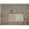 Image 1 : 2000 Year Old Roman Glass Mounted in Sterling Silver National Geographic Society  Certificate of Aut