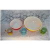 Image 2 : Vintage Pyrex Bowls and FireKing Mugs