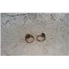 Image 2 : Pr Of Old School Rings  One Stamped Sterling   Other Can’t Quite Read