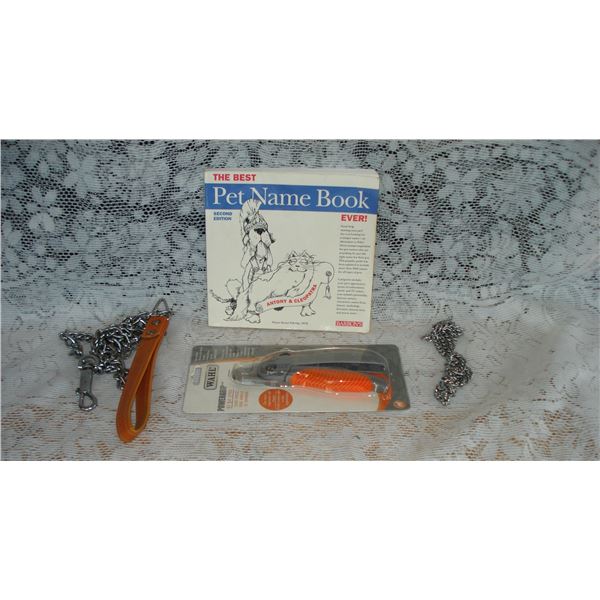 Pet Supplies and Name Book