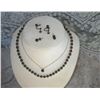 Image 1 : Two Pairs of Necklaces and Earrings  Screwback are Marked Sterling