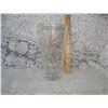 Image 1 : Heavy Lead Crystal Pinwheel Vase