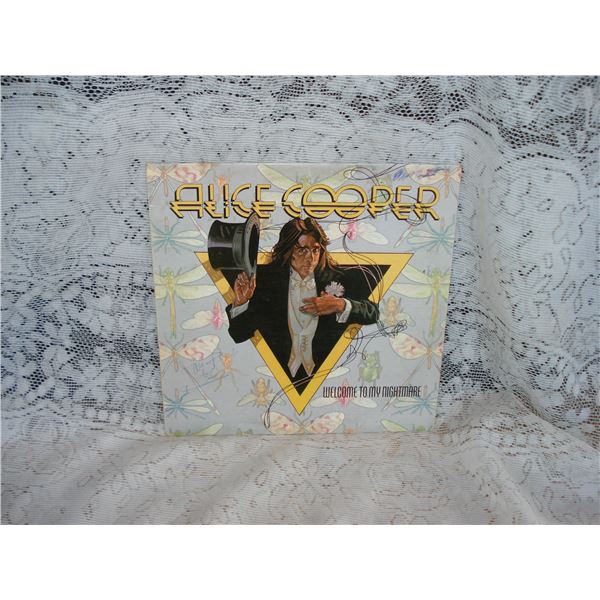 Classic Rock LP  Alice Cooper  Welcome to My Nightmare