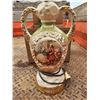 Image 2 : Antique Victorian Lamp w/ Pearl Shell Shade